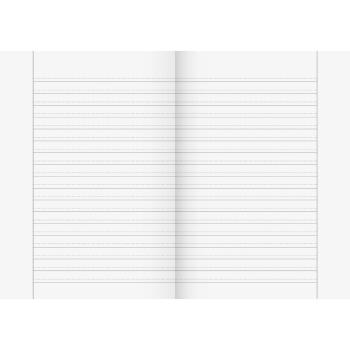 Preview: Brunnen Standard Schulheft 16 Blatt A5 Lineatur dm