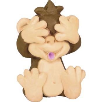 Preview: Brunnen Radiergummi lustige Affen 3D