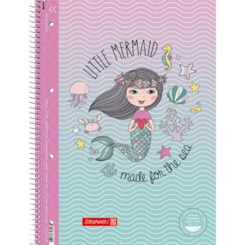 Brunnen Collegeblock A4 Student Premium 80 Blatt Lineatur 27 Fantasy Little Mermaid