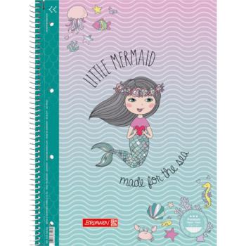 Brunnen Collegeblock A4 Student Premium 80 Blatt Lineatur 28 Fantasy Little Mermaid