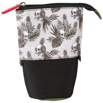 Brunnen Etui und Stiftköcher Skull