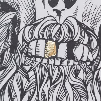 Preview: Brunnen Ringbuch A4 PP 2-Ringe 16mm Skull