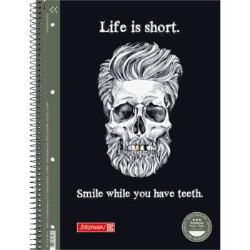 Brunnen Collegeblock A4 Premium Lineatur 28 Skull