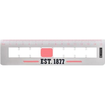 Brunnen Lineal 15cm "Flip" neon