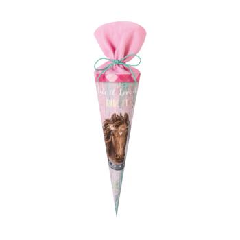 Brunnen Schultüte 35 x 11 cm Ponylove