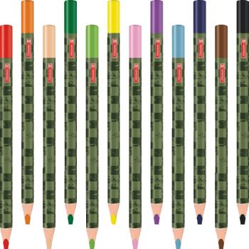 Brunnen Jumbo Buntstifte 12 Stück Pack Fast Wheels