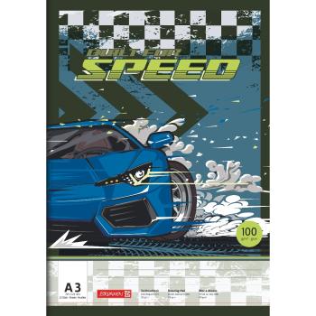 Brunnen Zeichenblock A3 20 Blatt Fast Wheels