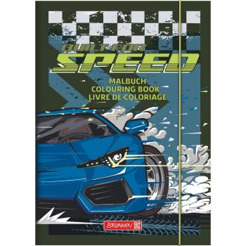 Brunnen Ausmalbuch 32 Blatt Fast Wheels