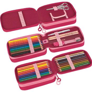 Preview: Brunnen Federmäppchen s'maepp 3 Reißverschlüsse Fruity Love