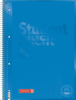 Preview: Brunnen Collegeblock A4 Student Premium 80 Blatt Lineatur 26 Colour Code