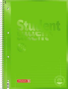Brunnen Collegeblock A4 Student Premium 80 Blatt Lineatur 27 Colour Code