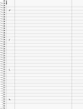 Brunnen Collegeblock A4 Student Premium 80 Blatt Lineatur 27 Colour Code