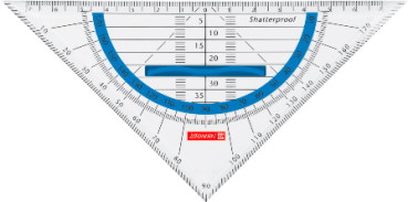 Preview: Brunnen Geometrie-Dreieck 16 cm Colour Code