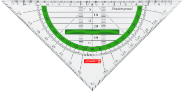 Brunnen Geometrie-Dreieck 16 cm Colour Code