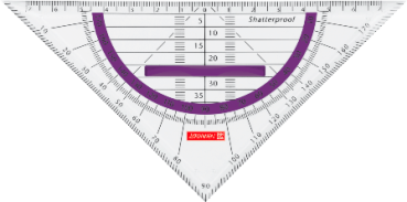 Brunnen Geometrie-Dreieck 16 cm Colour Code