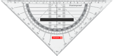 Brunnen Geometrie-Dreieck 16 cm Colour Code