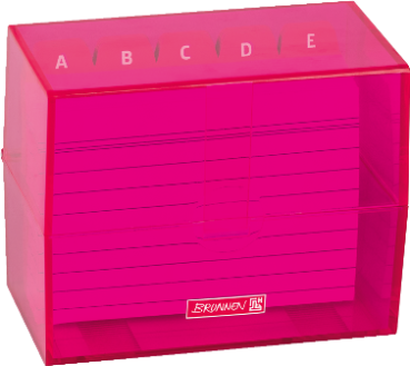 Preview: Brunnen Karteikasten für A7 Colour Code