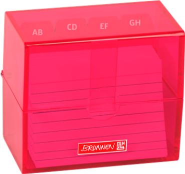 Preview: Brunnen Karteikasten für A8 Colour Code