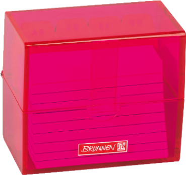 Preview: Brunnen Karteikasten für A8 Colour Code