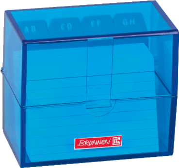 Preview: Brunnen Karteikasten für A8 Colour Code