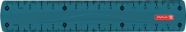 Brunnen Lineal 15cm Colour Code