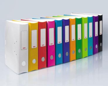 Brunnen Ordner A4 "Wave" Rückenbreite 7 cm Colour Code