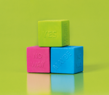 Brunnen Radiergummi "Cubie" Colour Code