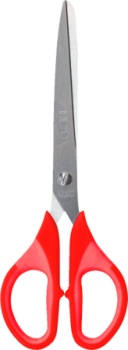 Heyda Büroschere 18 cm Soft-Touch Colour Code