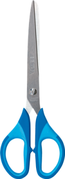 Preview: Heyda Büroschere 18 cm Soft-Touch Colour Code