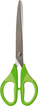 Heyda Büroschere 18 cm Soft-Touch Colour Code