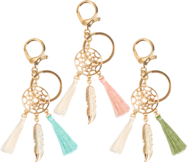 Brunnen Schlüsselanhänger Traumfänger sortiert