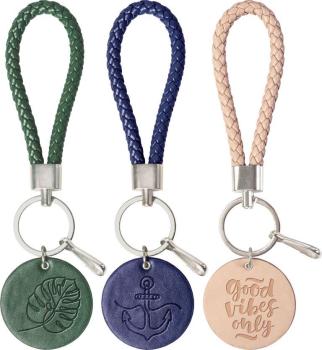 Brunnen Schlüsselanhänger Segeltau sortiert