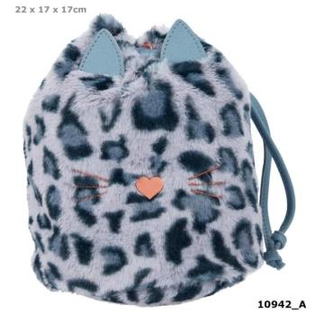 TOPModel by Depesche: Rucksackbeutel Leo-Love Kunstfell