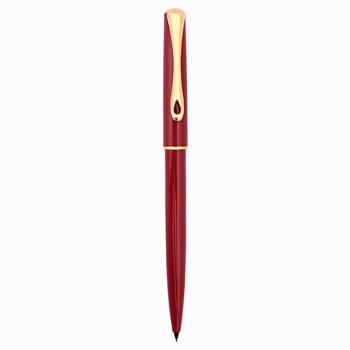 Diplomat Druckbleistift Traveller dark red gold 0.5