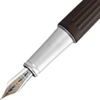 Diplomat Füllhalter Aero braun 14KT