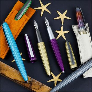 Diplomat Füllhalter Aero champagner 14KT