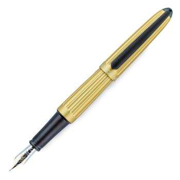 Diplomat Füllhalter Aero champagner 14KT