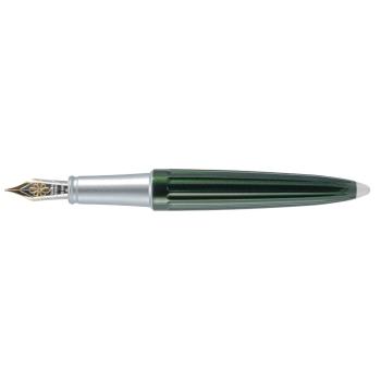 Preview: Diplomat Füllhalter Aero evergreen 14KT