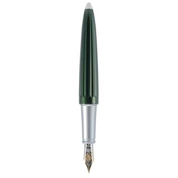 Preview: Diplomat Füllhalter Aero evergreen 14KT
