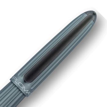 Diplomat Füllhalter Aero grau 14KT