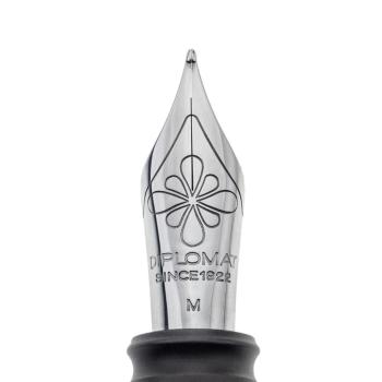 Diplomat Füllhalter Aero silber matt