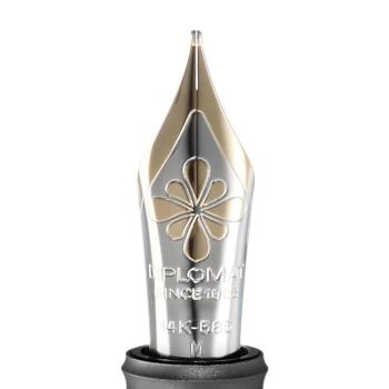 Diplomat Füllhalter Aero volute 14KT