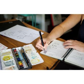 Diplomat Füllhalter Esteem lack schwarz