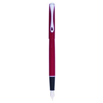 Diplomat Füllhalter Traveller dark red
