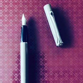 Diplomat Füllhalter Traveller taupe grey