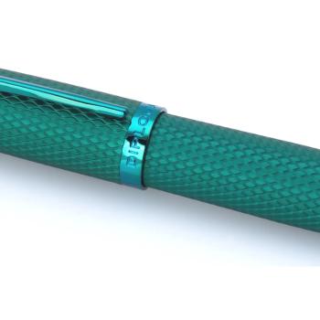Diplomat Füllhalter "Viper" grün guillochiert F/M