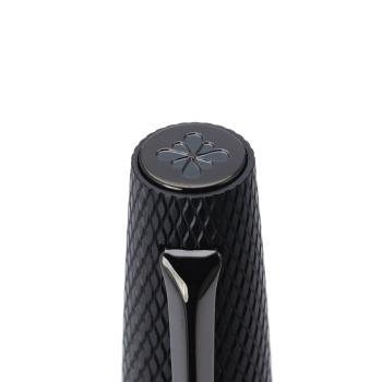 Preview: Diplomat Kugelschreiber "Viper" schwarz guillochiert easyFlow