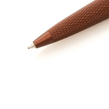 Preview: Diplomat Kugelschreiber "Viper" braun guillochiert easyFlow