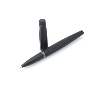 Diplomat Tintenroller Viper schwarz guillochiert