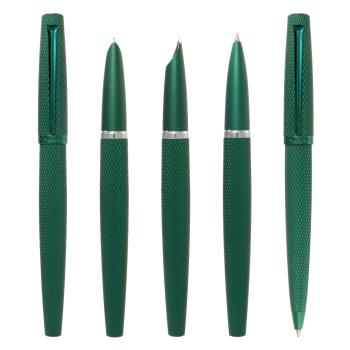 Diplomat Tintenroller Viper grün guillochiert